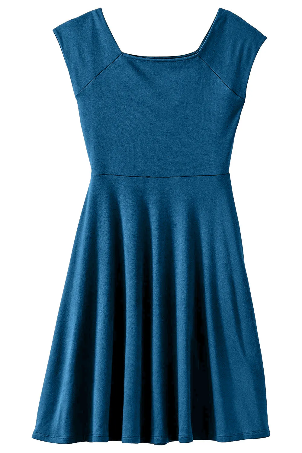 Women's Organic Ballet Neck Dress