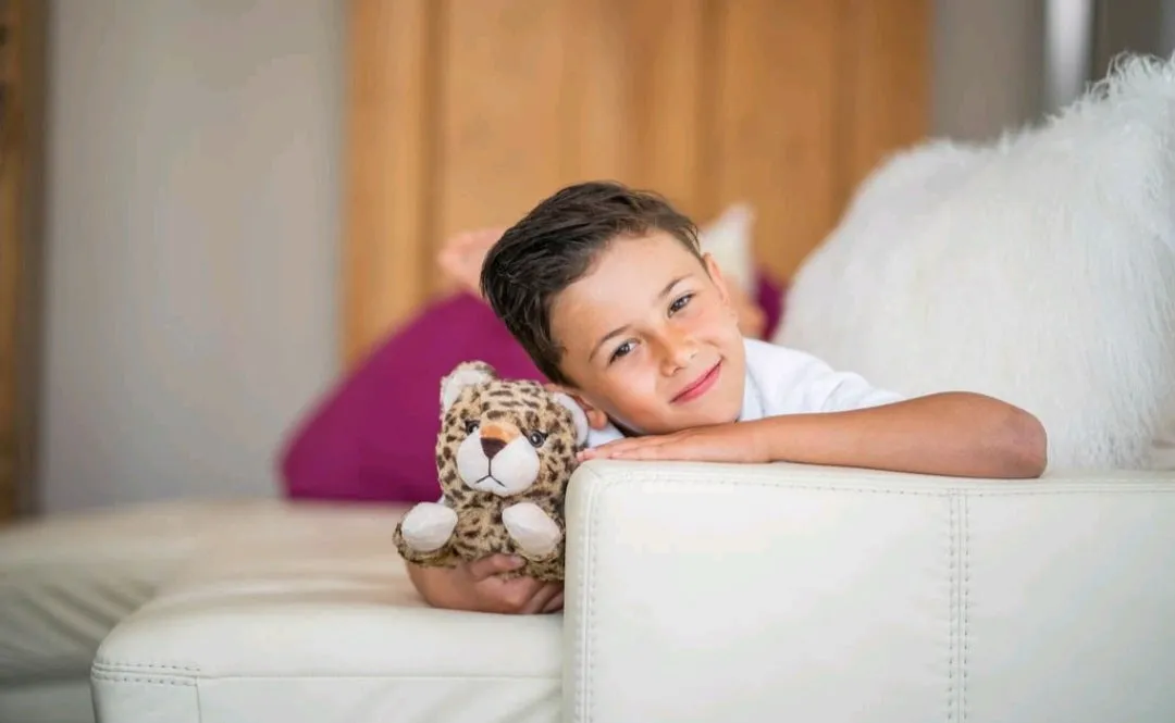 Wärmetier Leo Baby Wärmflasche Kuscheltier Habibi Plush