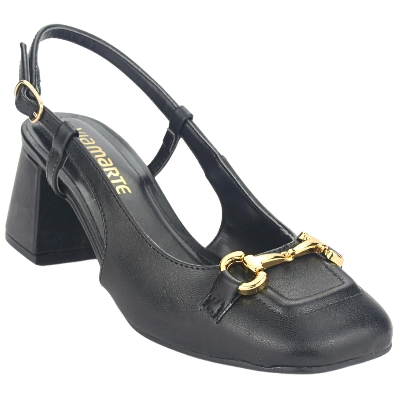Zapato Via Marte Mujer 23-16804 N Preto Casual