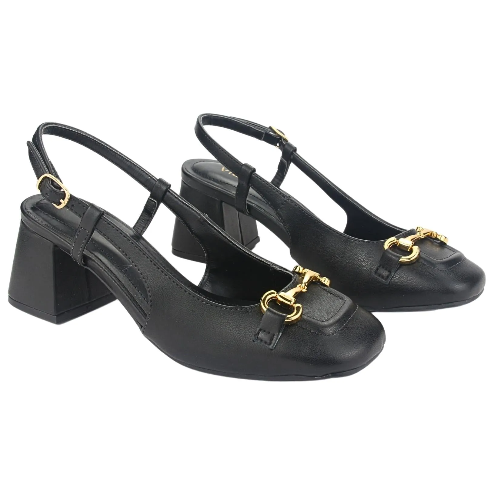 Zapato Via Marte Mujer 23-16804 N Preto Casual