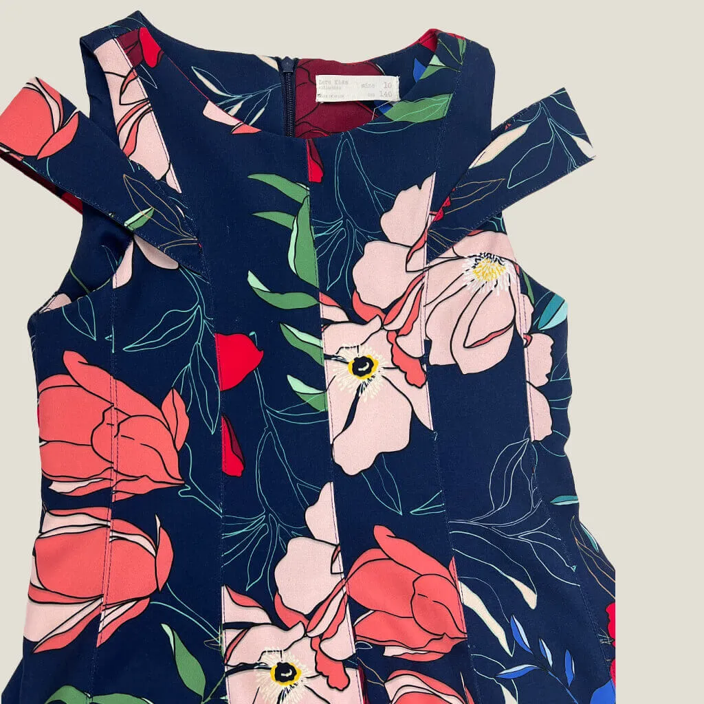 Zara Kids Floral Midi Dress 10